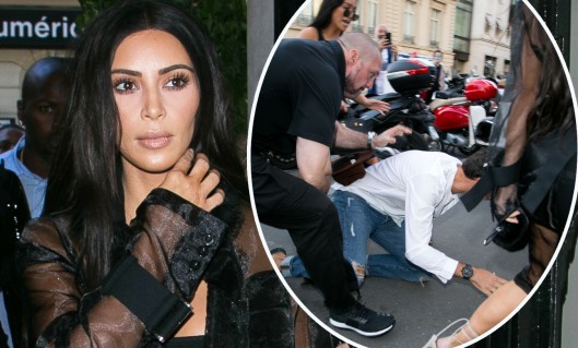 Kim Kardashian attacked by the same prankster as Gigi Hadid